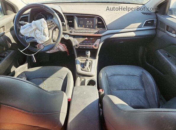 5NPD84LF2HH059907 2017 HYUNDAI ELANTRA Silver Առջևի վահանակի տեսք