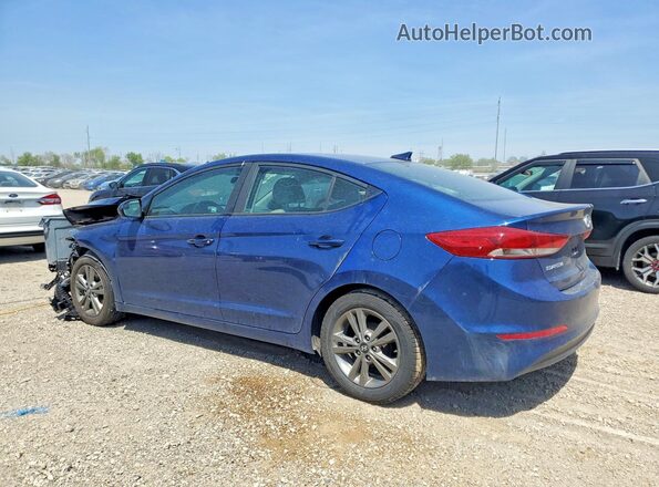 5NPD84LF2HH099081 2017 HYUNDAI ELANTRA Blue უკანა მარცხენა