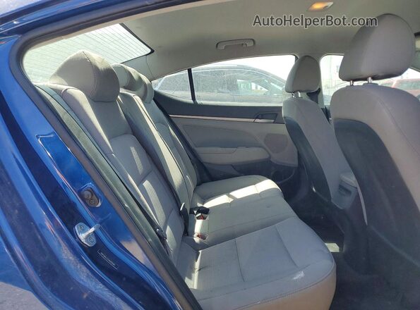 5NPD84LF2HH099081 2017 HYUNDAI ELANTRA Blue უკანა სავარძლების ხედი