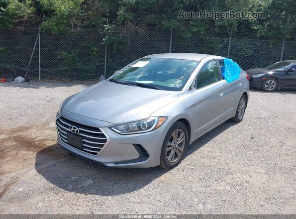 5NPD84LF2HH121712 2017 HYUNDAI ELANTRA Silver Przód lewy