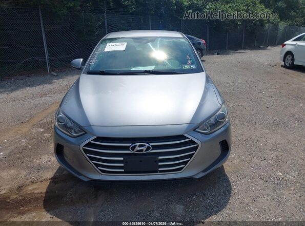 5NPD84LF2HH121712 2017 HYUNDAI ELANTRA Silver Widok zestawu wskaźników