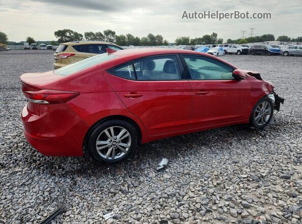 5NPD84LF2HH163023 2017 HYUNDAI ELANTRA Red Հետևի աջ
