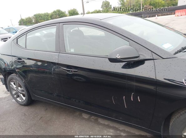 5NPD84LF2JH222383 2018 HYUNDAI ELANTRA Black Вид задньої частини салону