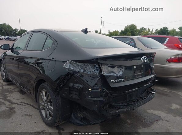 5NPD84LF2JH222383 2018 HYUNDAI ELANTRA Black Вид спереду