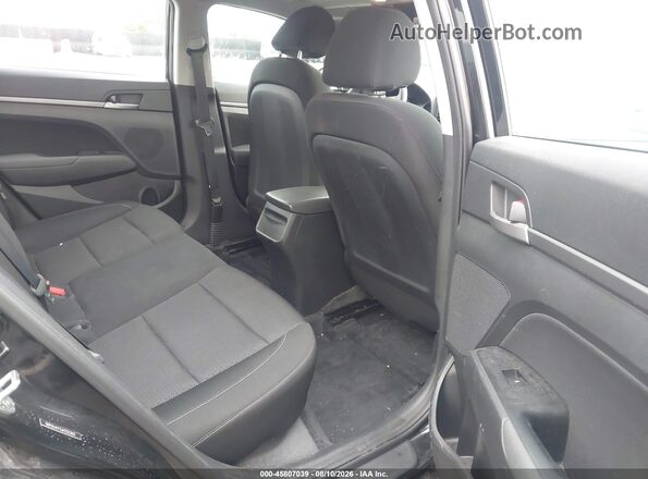 5NPD84LF2JH222383 2018 HYUNDAI ELANTRA Black Вид наклейки з VIN-кодом