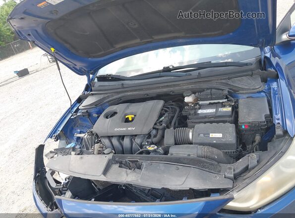 5NPD84LF2JH240270 2018 HYUNDAI ELANTRA Синий Вид сзади