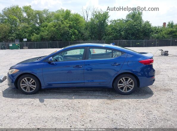 5NPD84LF2JH240270 2018 HYUNDAI ELANTRA Синий 