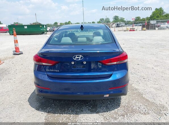5NPD84LF2JH240270 2018 HYUNDAI ELANTRA Синий 