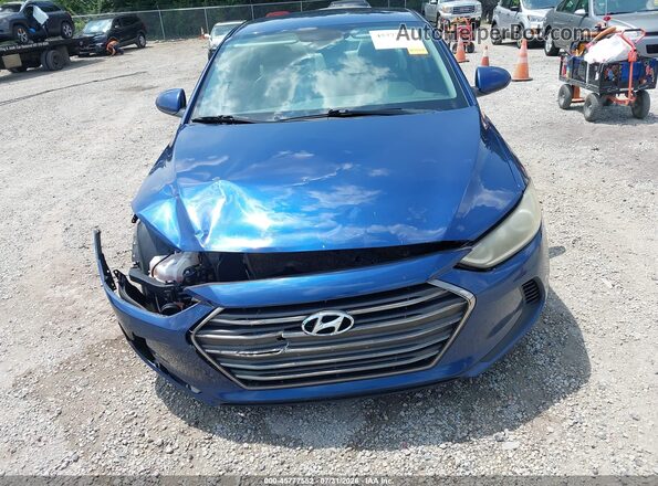 5NPD84LF2JH240270 2018 HYUNDAI ELANTRA Синий 