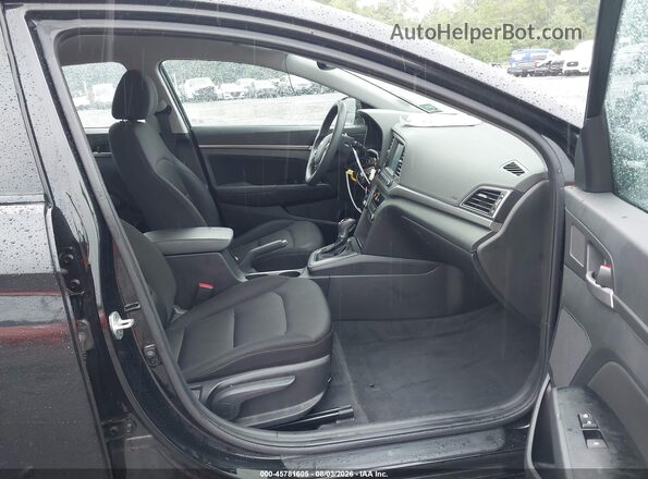 5NPD84LF2JH255738 2018 HYUNDAI ELANTRA Black Սալոնի դիմացի տեսք