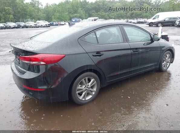 5NPD84LF2JH255738 2018 HYUNDAI ELANTRA Black Հետևի աջ