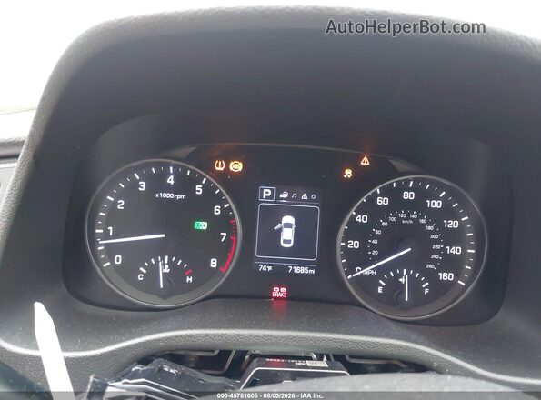 5NPD84LF2JH255738 2018 HYUNDAI ELANTRA Black Հետևի նստատեղերի տեսք
