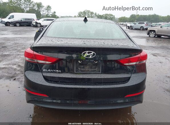 5NPD84LF2JH255738 2018 HYUNDAI ELANTRA Black 
