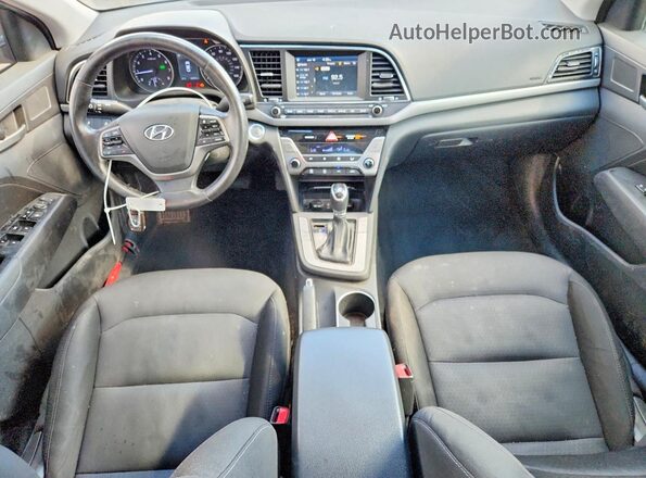 5NPD84LF2JH267405 2018 HYUNDAI ELANTRA Gray Vista del salpicadero