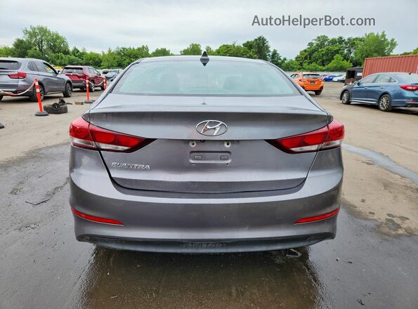 5NPD84LF2JH267405 2018 HYUNDAI ELANTRA Gray Vista trasera