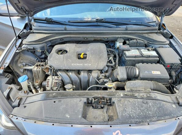 5NPD84LF2JH267405 2018 HYUNDAI ELANTRA Gray Vista interior trasera