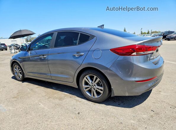 5NPD84LF2JH270272 2018 HYUNDAI ELANTRA Charcoal Rear left