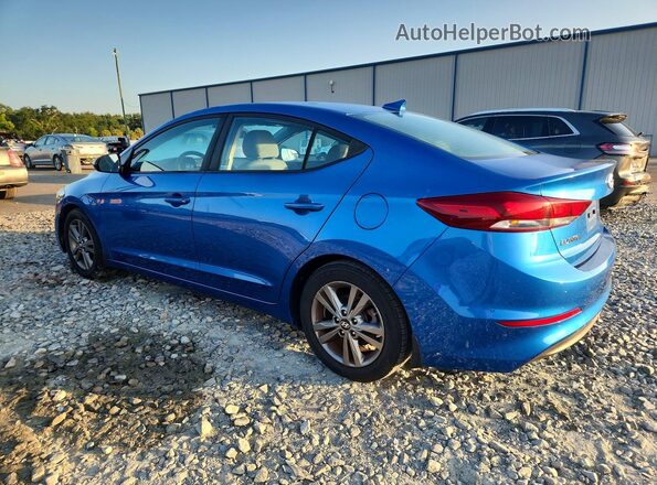 5NPD84LF2JH271714 2018 HYUNDAI ELANTRA Blue უკანა მარცხენა