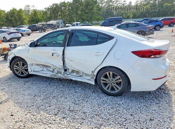 5NPD84LF2JH273723 2018 HYUNDAI ELANTRA White Հետևի ձախ