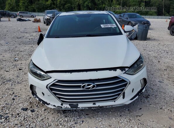 5NPD84LF2JH273723 2018 HYUNDAI ELANTRA White Դիմացի տեսք