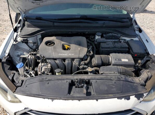 5NPD84LF2JH273723 2018 HYUNDAI ELANTRA White Սալոնի հետևի տեսք