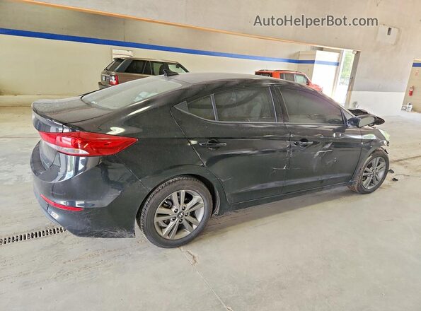 5NPD84LF2JH279005 2018 HYUNDAI ELANTRA Черный Задняя правая четверть