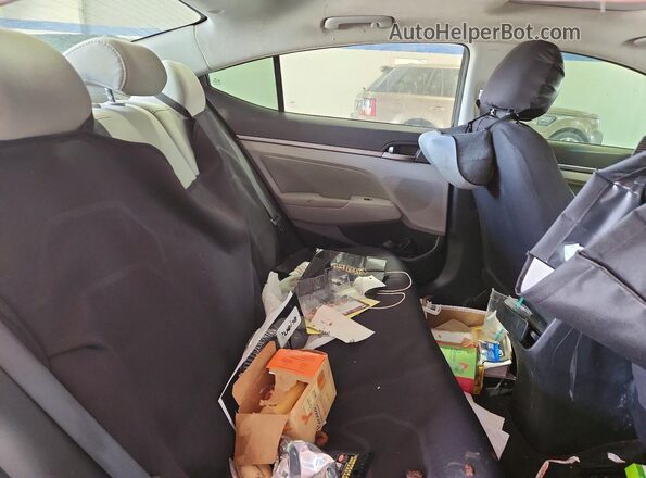5NPD84LF2JH279005 2018 HYUNDAI ELANTRA Черный Вид задних сидений