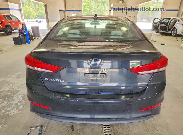 5NPD84LF2JH279005 2018 HYUNDAI ELANTRA Черный Вид сзади