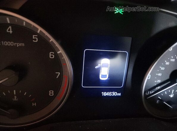5NPD84LF2JH279005 2018 HYUNDAI ELANTRA Черный Вид щитка приборов