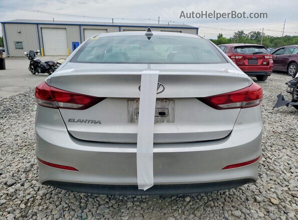 5NPD84LF2JH296192 2018 HYUNDAI ELANTRA Silver Vista trasera