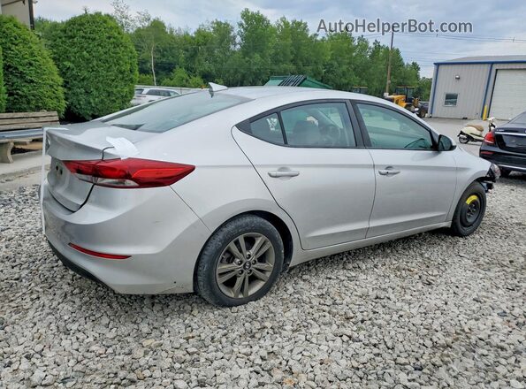 5NPD84LF2JH296192 2018 HYUNDAI ELANTRA Silver Trasero derecho