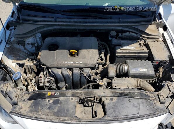 5NPD84LF2JH304324 2018 HYUNDAI ELANTRA White უკანა სალონის ხედი