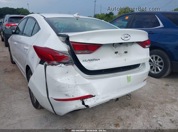 5NPD84LF2JH329319 2018 HYUNDAI ELANTRA White Front view