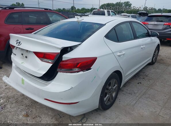 5NPD84LF2JH329319 2018 HYUNDAI ELANTRA White Rear right