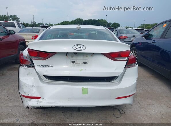 5NPD84LF2JH329319 2018 HYUNDAI ELANTRA White 