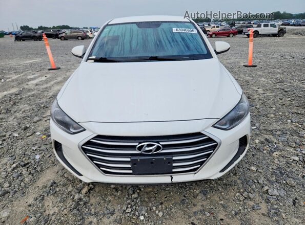5NPD84LF2JH345746 2018 HYUNDAI ELANTRA White Вид спереду