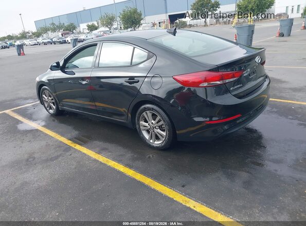 5NPD84LF2JH371912 2018 HYUNDAI ELANTRA Black Задня ліва чверть
