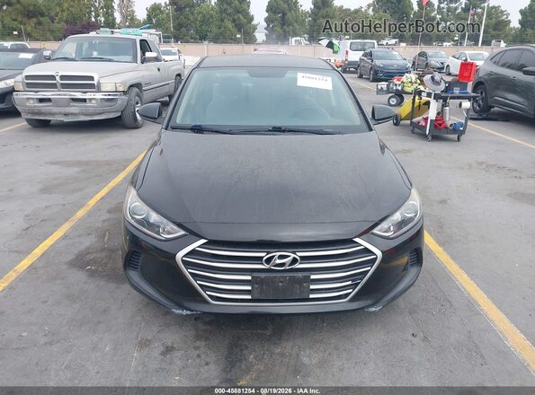 5NPD84LF2JH371912 2018 HYUNDAI ELANTRA Black Вид панелі приладів