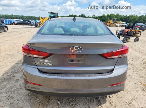 5NPD84LF2JH380867 2018 HYUNDAI ELANTRA Серый Вид сзади