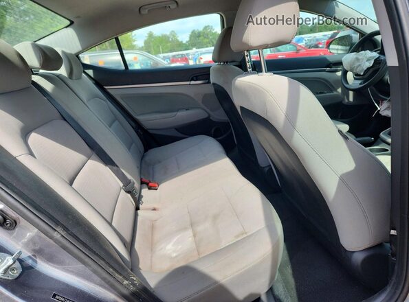 5NPD84LF2JH380867 2018 HYUNDAI ELANTRA Серый Вид задних сидений