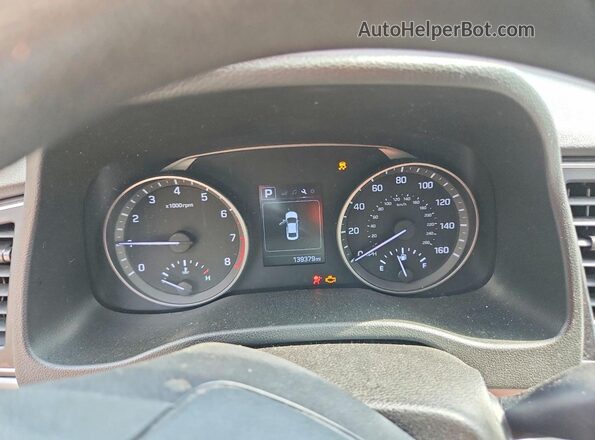 5NPD84LF2JH380867 2018 HYUNDAI ELANTRA Серый Вид щитка приборов