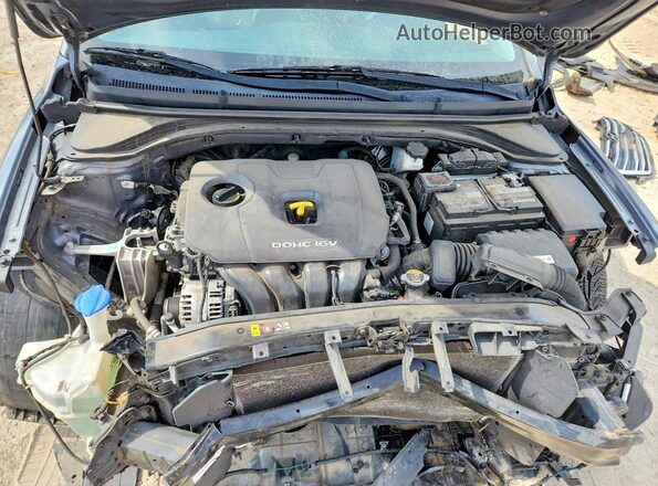5NPD84LF2JH380867 2018 HYUNDAI ELANTRA Серый Вид задней части салона
