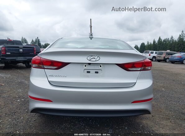 5NPD84LF2JH387849 2018 HYUNDAI ELANTRA Silver 