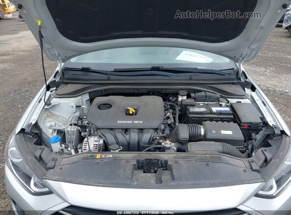 5NPD84LF2JH387849 2018 HYUNDAI ELANTRA Silver Rear view