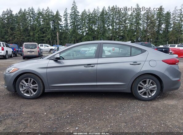 5NPD84LF2JH392646 2018 HYUNDAI ELANTRA Gray 360 interior view