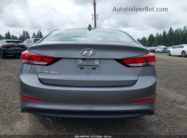 5NPD84LF2JH392646 2018 HYUNDAI ELANTRA Gray 