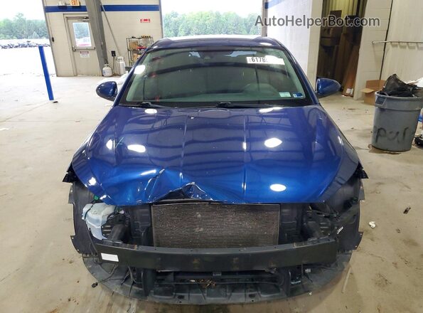 5NPD84LF2KH442916 2019 HYUNDAI ELANTRA Blue Front view