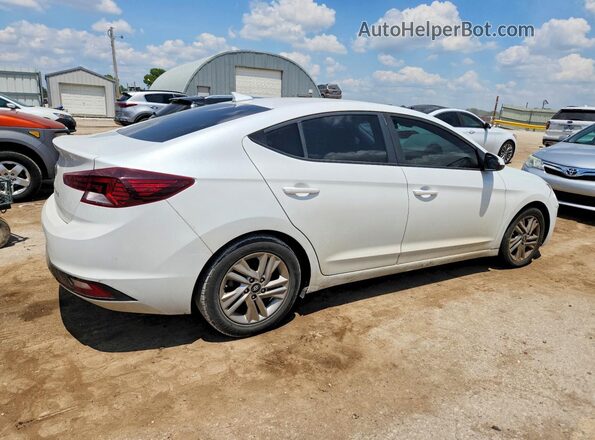 5NPD84LF2KH484289 2019 HYUNDAI ELANTRA Белый Задняя правая четверть