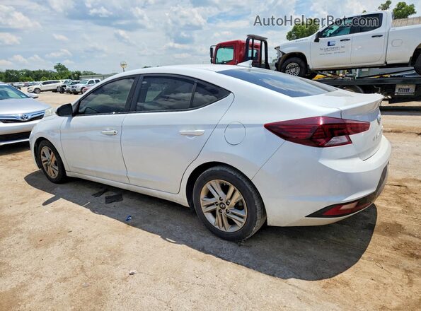5NPD84LF2KH484289 2019 HYUNDAI ELANTRA Белый Задняя левая четверть