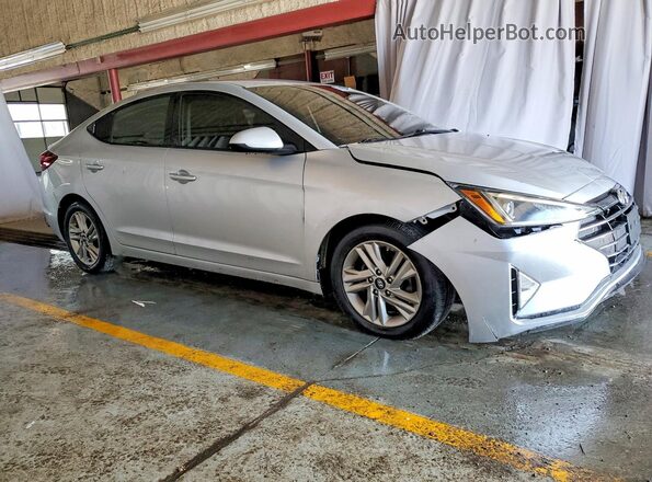 5NPD84LF2LH527336 2020 HYUNDAI ELANTRA Серебряный Передняя правая четверть
